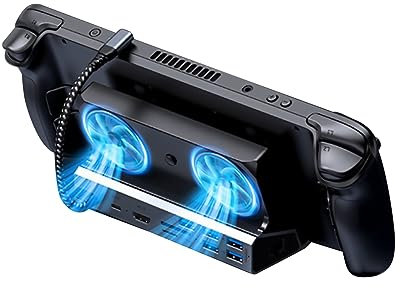 HDMI 4K @ 60Hz Output/USB 3.0 /USB-C Port Charging Docking Station Adapter per Steam Deck Game Accessorio