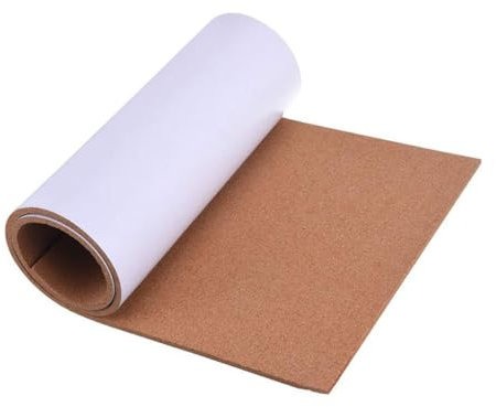Selbstklebend Kork-Rolle Pinnwand 8mm Dicke Nachrichten-Pinnwände Wandschoner Handwerk Korkplatte für Heimbüro (Size : 122 * 246 * 0.8cm)