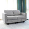 Hadibio 2 Seater Sofa with Storage, Modular Sectional Sofa, Convertible Small Sofa, Removable Washable Back Cushion Covers - Fabric Sofa for Living Room