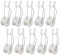 20pcs Tomato Roller Hooks, Plant Support Hooks with 50ft Twine, Greenhouse Tomato Trellis Clips for Flower Crop