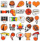 Acuiwer 24 Stück Basketball Schuhanstecker, Schuh Charms, Schuh-Charm Für Kinder, Cartoon-Schuh-Dekoration, Pvc Shoe Charm, Pins Schuhanhänger, Armband-Charms Für Kleinkinder, Anstecker Für Kinder