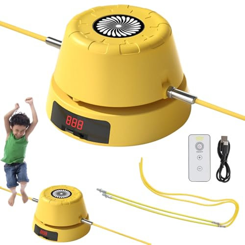 Máquina de saltar inteligente,Cuerda de saltar electrónica,Máquina de saltar eléctrica,Máquina automática de saltar cuerda de recuento,Máquina de saltar cuerda para niños,Smart Jump Rope Machine con