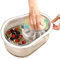 Nybhyjka lavatrice centrifuga per frutta, ciotola di lavaggio a rotazione manuale per frutta | accessorio da cucina per preparazione alimentare, risparmio di per fragole, lattuga e bacche