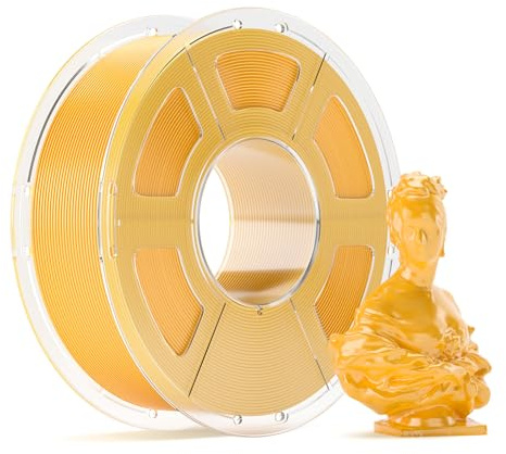 MECPOW PETG 3D Drucker Filament 1,75 mm, Hochgeschwindigkeit bis 600 mm/s,Maßgenauigkeit +/- 0,02 mm,1 kg 3D Druck Filament Materialien Für die Meisten 3D Drucker