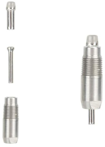 Brrnoo 6 St ck Edelstahl H hnertr nke Nippel Automatischer Trinknippel f r H hner Enten Robuste Gefl geltr nke aus Edelstahl f r Landwirtschaftliche Ger te Langlebig Hygienisch