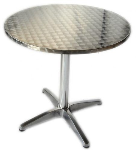 San Marco SMDT002 - Tisch Bar, rund, halbglänzend, aus Aluminium