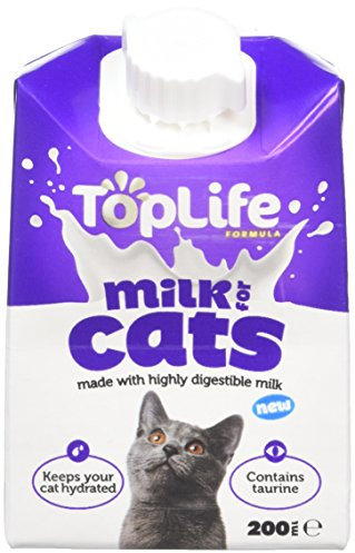 Delamere Dairy Toplife Cat Milk, 200 ml, Pack of 18