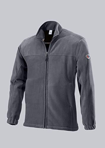 BP 1872-646-53-XS Fleece-Jacke, Stehkragen- und Arm-Hebesystem, 270,00 g/m² 100% Polyester, dunkelgrau, XS