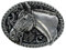 eeddoo® Gürtelschnalle - Pferd (Buckle für Wechselgürtel für Damen und Herren | Belt Frauen Männer Oldschool Rockabilly Metall Gothic Wave Rock Biker Western Trucker Casino Skull)