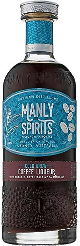 Manly Spirits Co. Blackfin Australian Coffee Liqueur, Marine 70cl 25% ABV | Freshly ground beans, malty caramel, dark chocolate, rich, sweet, bitter, made for an espresso martini, native botanicals