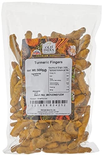 Old India Turmeric Fingers 500g