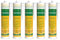 Stabilo Folienkleber 5x 310ml, Synthetisches Gummi, Wasserfest, Paste, Clear