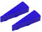 Gran board segment dartscheibe 132 dreieck blau