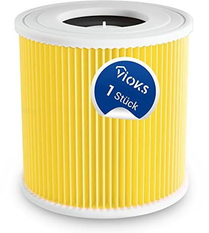 VIOKS Staubsauger Filter Ersatz für Kärcher Patronenfilter 6.414-552.0 64145520 2.863-303.0 28633030 KFI3310 - Filter für Staubsauger Nass Trockensauger WD1 WD2 WD3 KWD1 KWD3 SE4001 SE4002