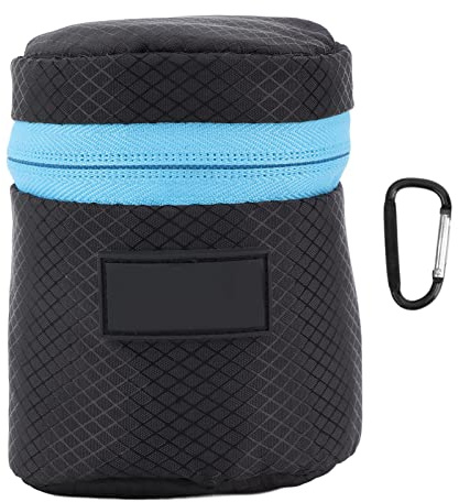 Bolsa para Lentes, Estuches Protectores para Lentes Resistentes Al Agua para Lentes de Cámara DSLR, Bolsa Protectora para Lentes de Cámara de Neopreno con Cremallera(S)