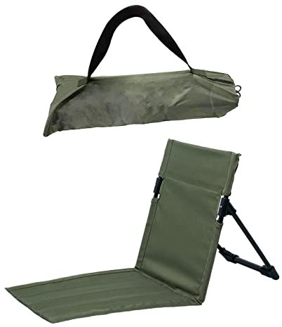 MagiDeal Chaise de Support Dorsal pour la Plage, Siège de Plage Pliable, Portable Durable pour la Randonnée, Le Camping, la Plage, Vert