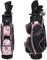 Nancy Lopez Golf – Ashley 18-teiliges komplettes Golfschläger-Set – Flamingo – linke Hand