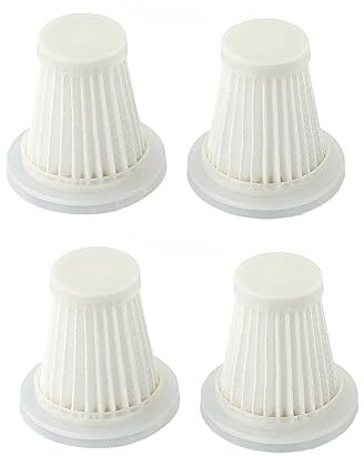5140051-60 Filtro HEPA de Repuesto Compatible con aspiradora para Black and Decker HV9010P, 4 Unidades