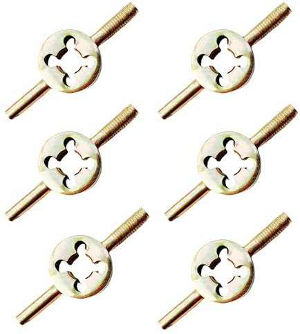 SquEqu 6 Pack Valve Core Removal Tool Valve Stem Remover Installer Extractor Wrench Spanner Screwdriver for Bike Tyre Repair Bicycle Wheel Tire Motorcycle