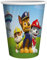 Party Factory `Paw Patrol´ 8 Pappbecher 250ml, Einwegbecher, Papierbecher für Kindergeburtstag oder Mottoparty
