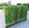 XMDEUR Paravent d'extérieur en Bambou Artificiel pour Parc, Jardin, Cour, terrasse, Porche, pergola, Patio, Hautes Fausses Plantes Vertes avec jardinière en Bois, cloison de Salle d'exposition (Cou