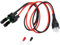 ECSiNG 6 Pin Power Plug 30A DC Power Cable 1m/3.3ft Car Radio Power Cable Compatible with Kenwood TS-50s TS-60s Compatible with ICOM IC718 IC706 IC-725A for Radio