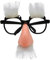 Generisch Lustige Halloween-Brille, Augenbrauen, große Nase, Verkleidung, Halloween-Partygeschenke Brillen mit Schnurrbart für Kinder und Erwachsene, Dekorationen für die Halloween-Party