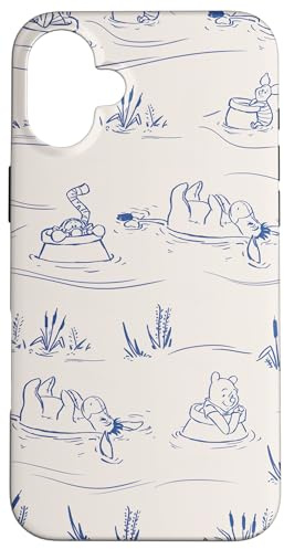 Disney Winnie the Pooh and Friends Hunny Pots Down the River Hülle für iPhone 16 Plus
