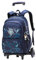 Voici et Voila Rucksack mit Rollen Kinder Schultasche mit Rollen Jungen Schulrucksack mit Rollen Teens Trolley Rucksack Jungen 6-10 Jahre Schulranzen mit Rollen Kinder 46x31x20cm