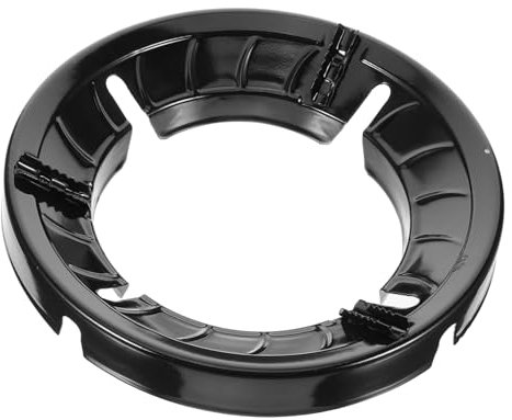 HOMOCONO Emaillierter Wokständer Herdabdeckung Winddicht Hitzebeständig Energiesparend Wokhalterung Für Gasherde Multifunktional Küchenzubehör