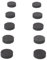 MENDUNER Speaker Isolation Feet - Anti-Vibration EVA Foam Pads for Turntable & Soundbar