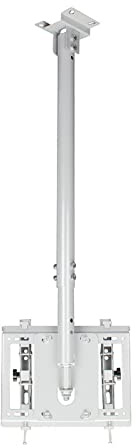 TV Stand Ceiling TV Mount Full Motion Hanging TV Mount Bracket Mount On Flat Roofs Or Sloping Ceilings Fits Most 12-32 LED Flat Panel