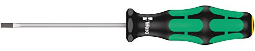 Wera 335 Schlitz-Schraubendreher - Elektrikerklinge, 0.5 x 3.0 x 80 mm, 05110001001