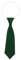 Bottle Green Elasticated School Tie suitable for Infant/Junior school.