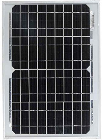 Lowenergie 10W Mono Solar Panel Premium Quality PV Photo-Voltaic Panel. Ideal for Caravans, Boats, Gardens, Camping & Motorhomes.