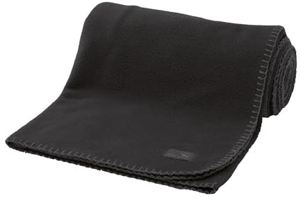 Easy Camp Teppisch Fleece Blanket, Schwarz, One Size, 680180
