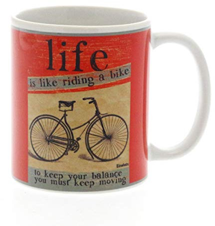 Life is Like Riding a Bike Mug