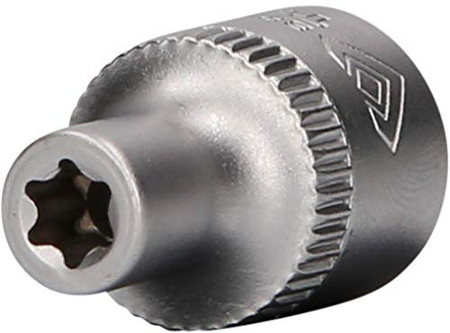 BRILLIANT TOOLS BT021832 Douille Torx E 3/8, E6 [Powered by KS TOOLS]