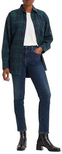 Levi's Damen 724™ High Rise Straight Jeans,Blue Swell,30W / 30L