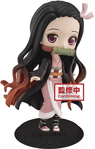 Banpresto - Demon Slayer Kimetsu No Yaiba - Nezuko Kamado Ver A Q Posket 14cm - 4983164166125, Mehrfarbig