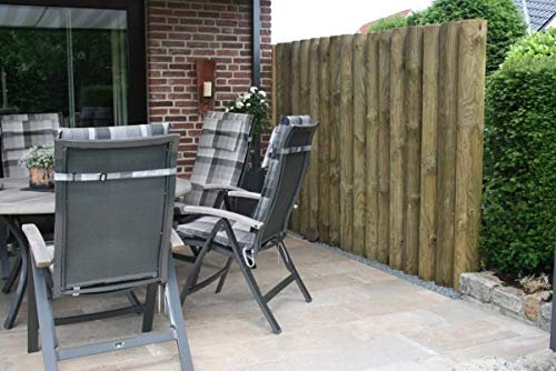 Gartenwelt Riegelsberger Palisade Ø 12 cm Länge 180 cm Kiefer imprägniert Rundholz Pfosten