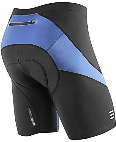 NOOYME Radlerhose Herren Fahrradhose Herren gepolstert 4D Elastische Radlerhose Herren mit Sitzpolster Atmungsaktive Leichte Radhose aus Polyamid und Spandex Fahrradhose Herren…