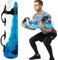 YZBBSH Wassersack Fitness Aqua Bag 15kg 25kg 35kg Water Bag Adjustable Power Bag Tragbare Wasserhantel für Kraft Training Fitness Sport Gewichtstasche (mit Fußpumpe),15kg