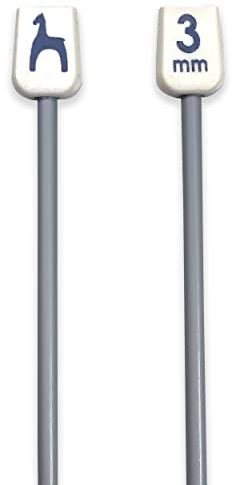 Panini Tessuti - Stricknadeln aus Kunststoff und Aluminium - Länge 60 cm
