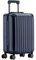 Münicase M816 TSA-Schloss Koffer Reisekoffer Trolley Hardschale Boardcase (Dunkelblau, Kleiner Koffer)