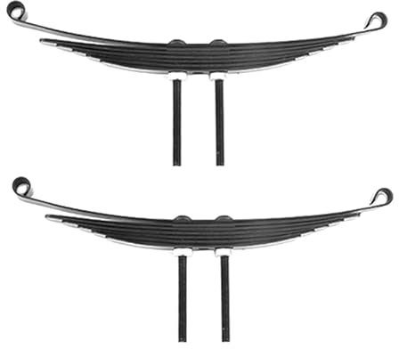 Integy RC Modell Realistische Blattfeder 7 Platten Typ (2) Entwickelt für 1/14 Traktor Anhänger LKW