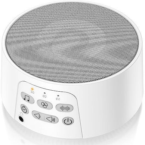 Dreamegg Macchina Rumore Bianco - D3 Pro Rumori Bianchi per Neonato con 29 Suoni HiFi Rilassanti, Macchina Rumori Bianchi Portatile per Adulti con Ricaricabile via USB, Presa per Cuffie, Timer