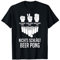 Party Bier Bierpong Beer Pong T-Shirt