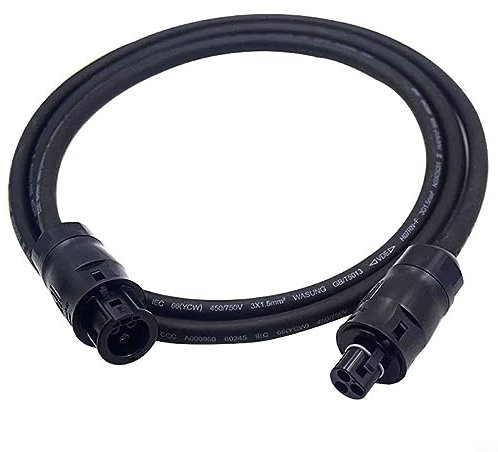 Cordon d'alimentation micro onduleur, câble de connexion d'alimentation, câble AC avec BC01 femelle à brancher, adaptateur d'extension, adapté aux micro-onduleurs