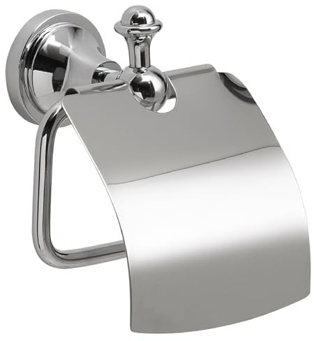 Gedy Toilettenpapierhalter mit Deckel Nevis Chrom